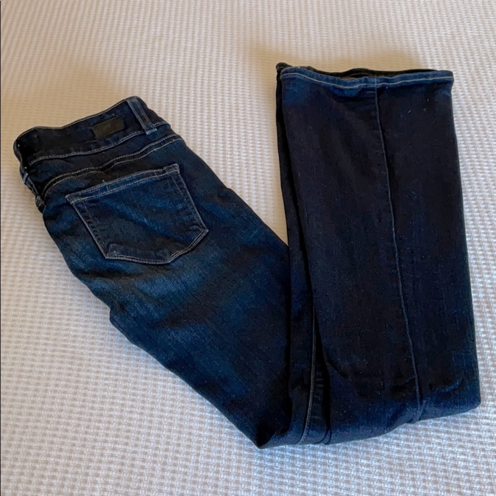 Paige Hidden Hills Petite Boot Cut Jeans